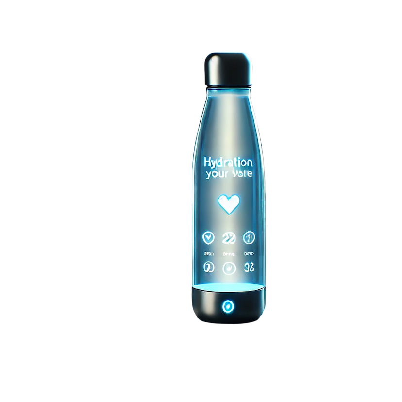 Botella d'Aigua amb IA